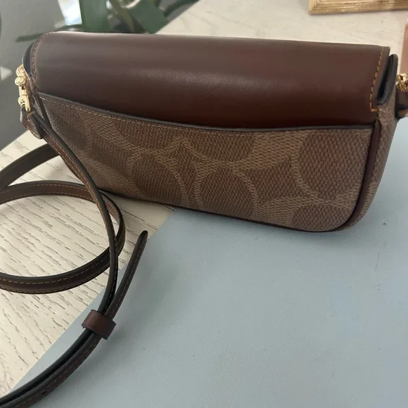 Coach Brown and Tan Women's Bag - Picture 3 of 8